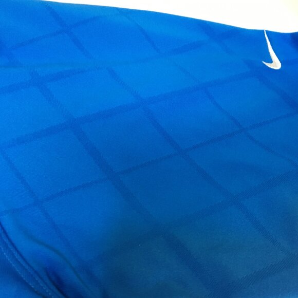 NIKE GOLF POLO SHIRT -XL BLUE SILVEY ENT. - DIAMOND DRI-FIT STRETCH PERFORMANCE - Picture 9 of 12